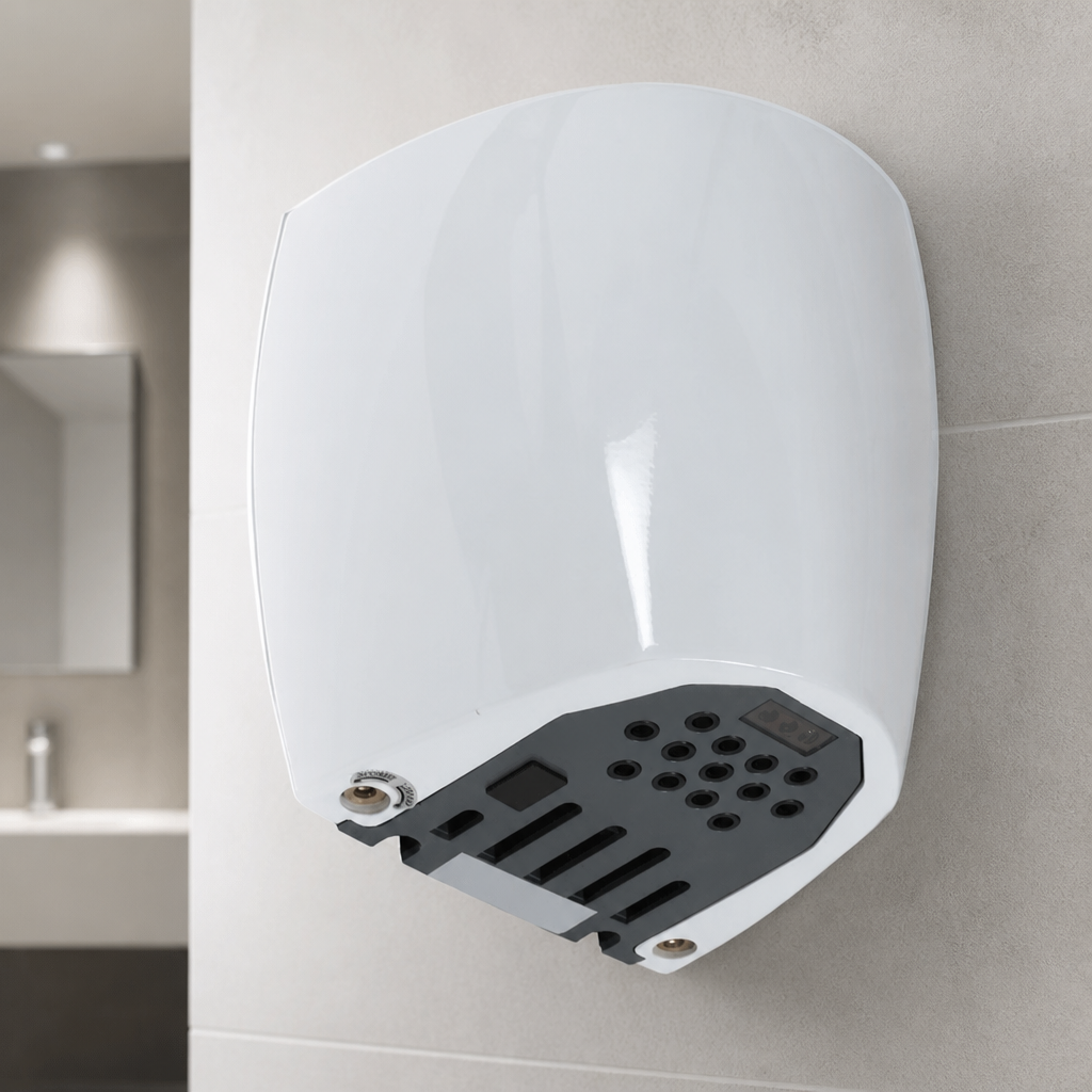 Compact Commercial Hand Dryer 270mm x 210mm Finish