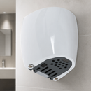 Compact Commercial Hand Dryer 270mm x 210mm White Finish