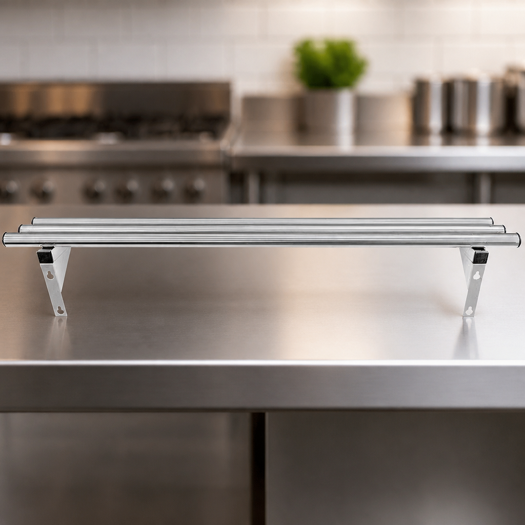 Commercial Stainless Steel Tray Slide Assembly for Bains Marie