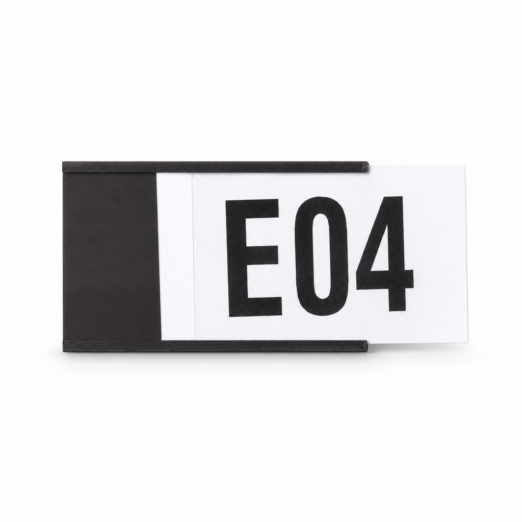 20mm High Magnetic Labels in Metre Lengths