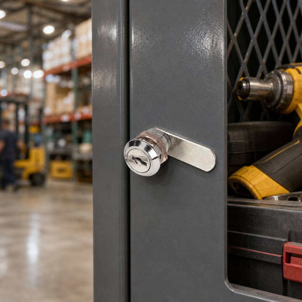 20mm Round Head Cam Lock for Cabinets and Lockers