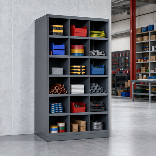 21 Compartment Metal Storage Cupboard 1000x800mm