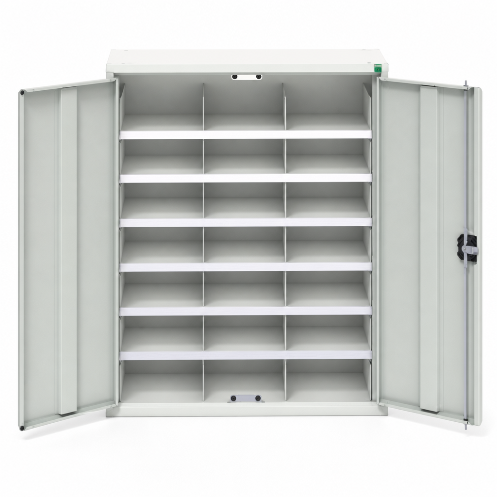 21 Compartment Metal Storage Cupboard 1000x800mm