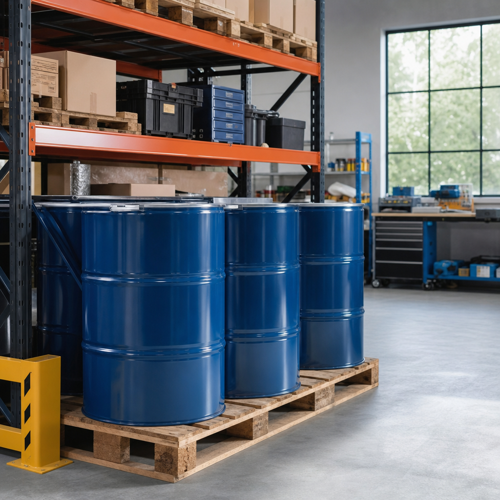 210 Litre Tighthead Steel Drums for Industrial Liquid Storage