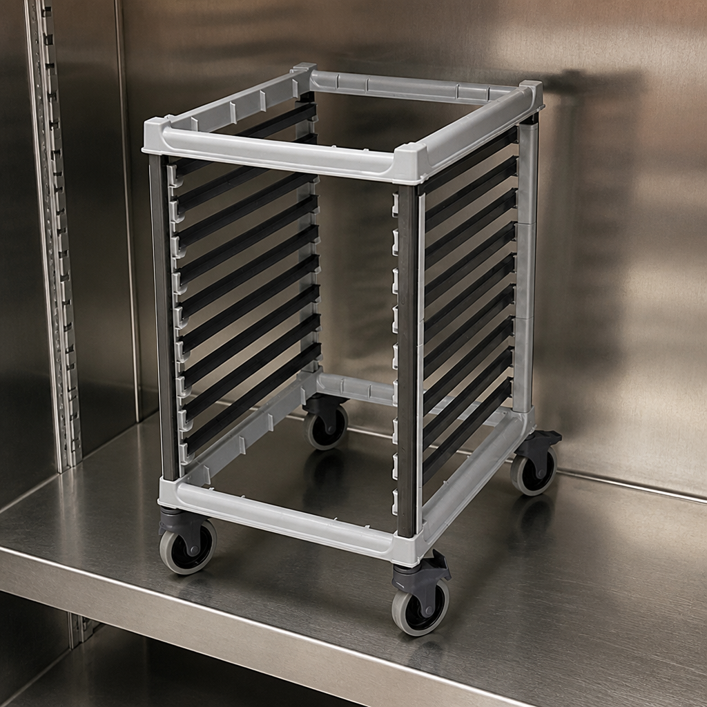 Commercial Gastronorm Trolley with 18 tray capacity