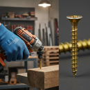 Professional Multi-Purpose CSK Pozi Screw 4x45MM - Box of 200 for Versatile Applications