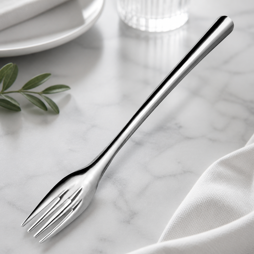 Recyclable Slim Table Forks 240 Pack Commercial Cutlery