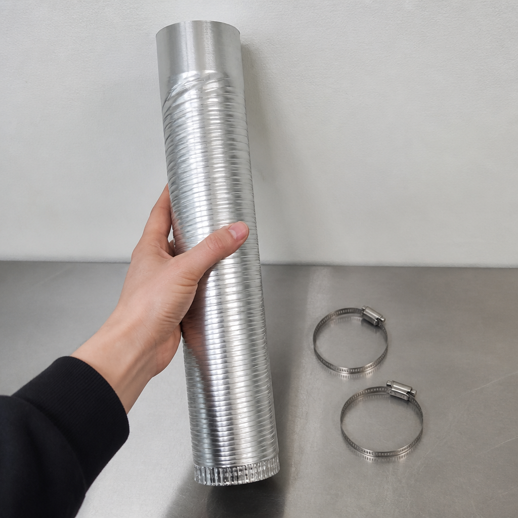 Aluminium Tumble Dryer Vent Kit 3000mm with Jubilee Clips