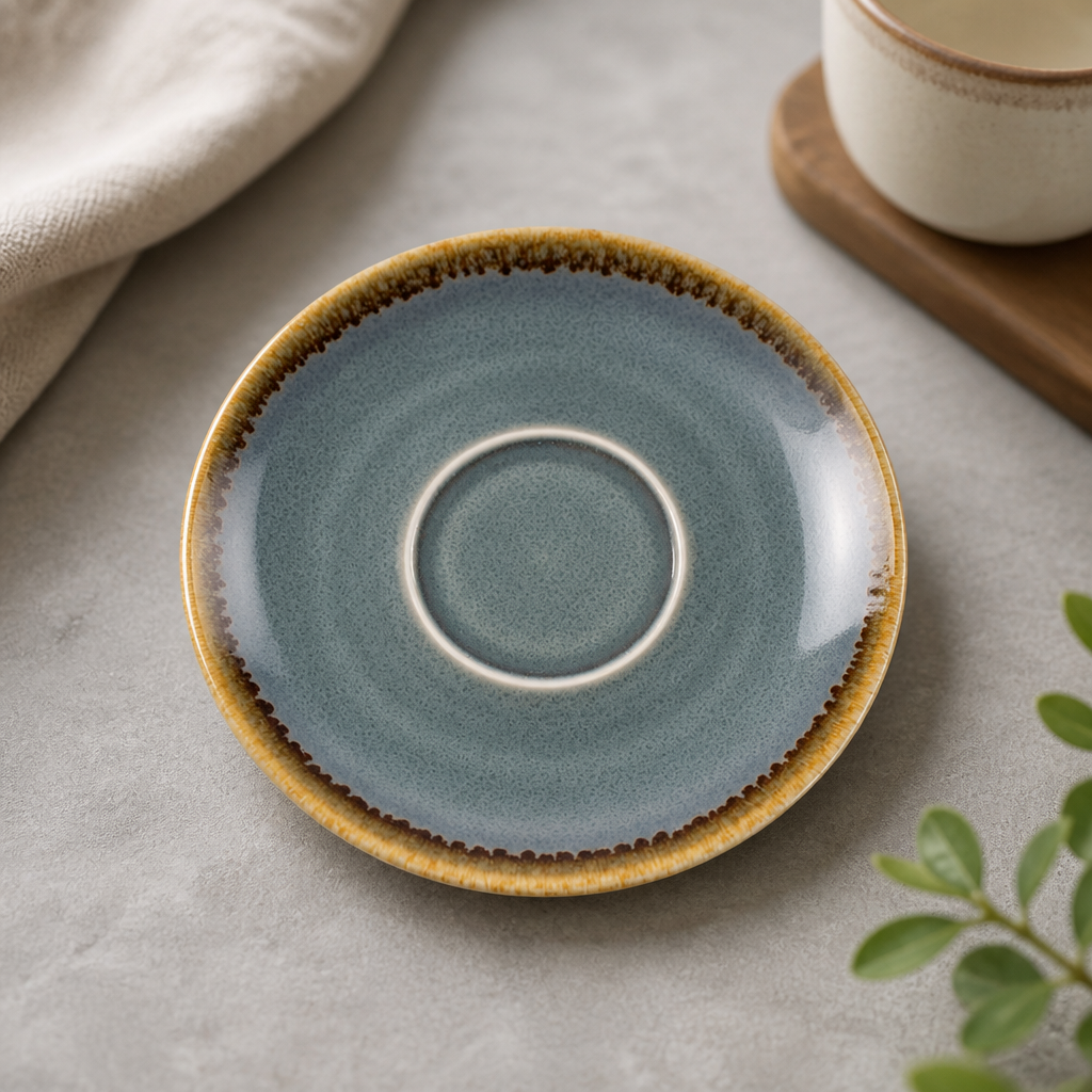 Commercial Ocean Espresso Saucers 115mm 6 Pack