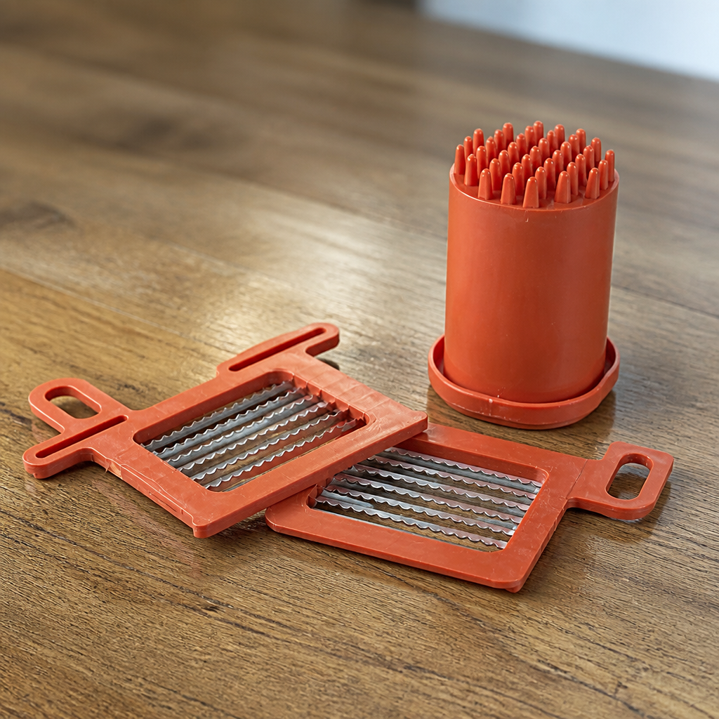 Complete Grid Kit and Pusher for Commercial Veg Cutter