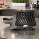High Opening Commercial Panini Press with Flat Plate 302mm