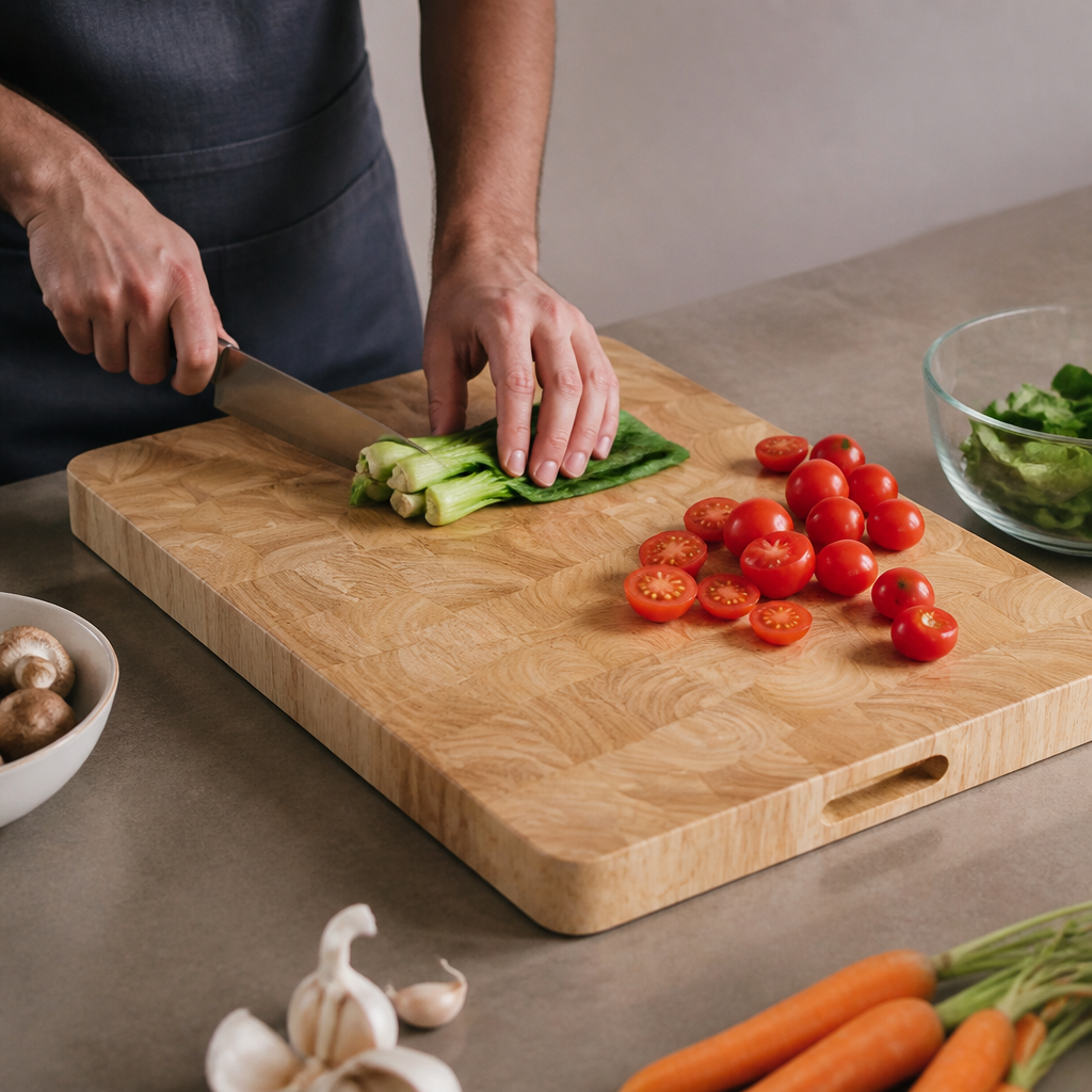 Large Commercial Wooden Chopping Board 610x455mm