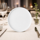Commercial Walled Plates White 210mm Pack of 6 Dishwasher Safe