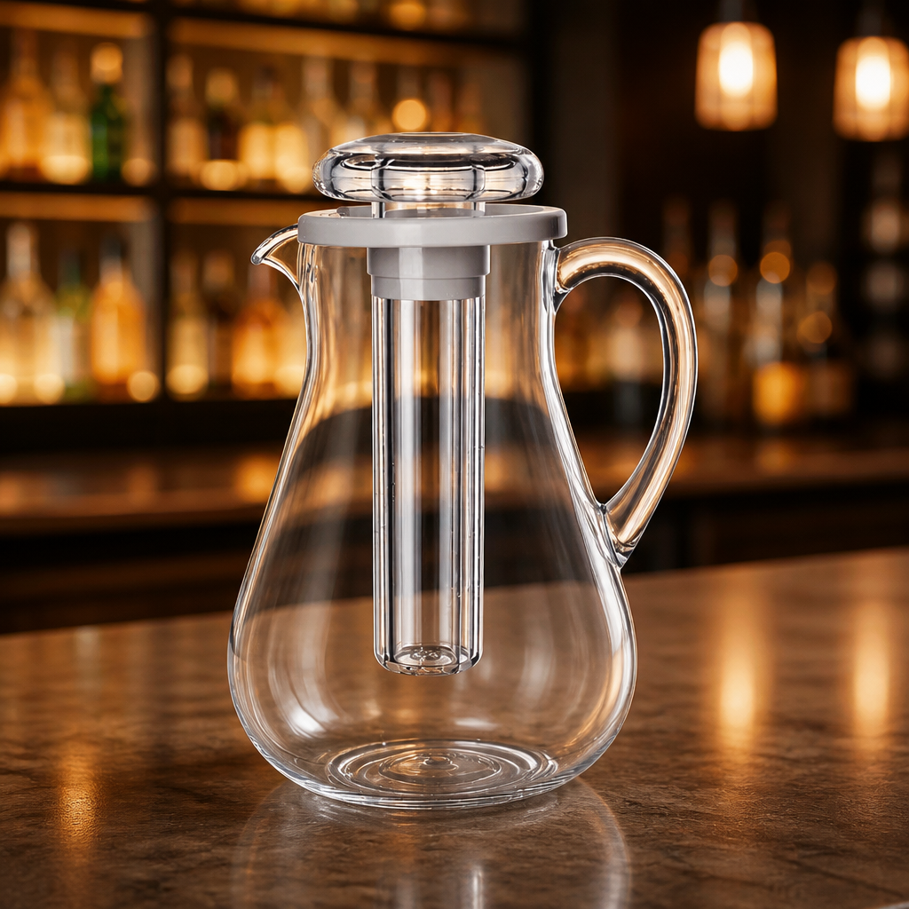 3L Commercial Acrylic Cooler Jug for buffets and events