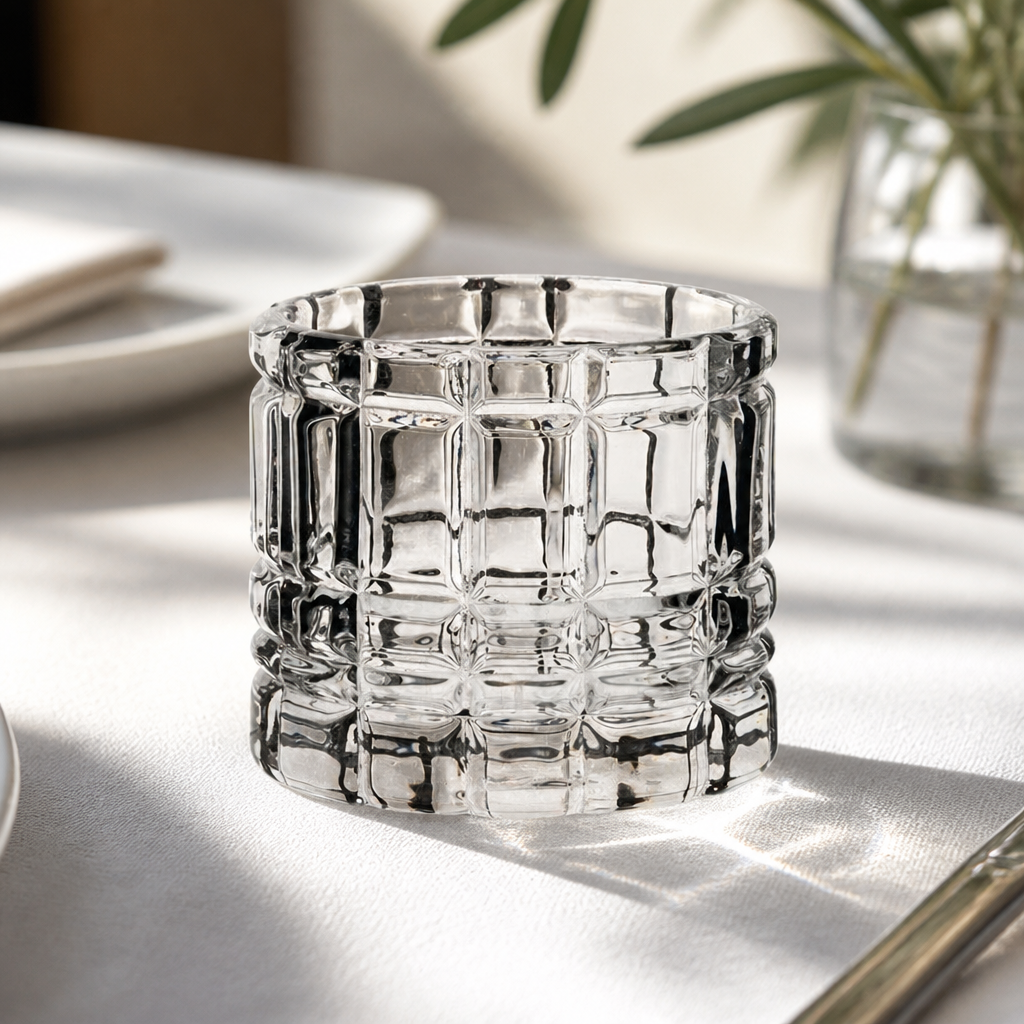 Commercial Tealight Candle Holders 2.25" Glass 12 Pack
