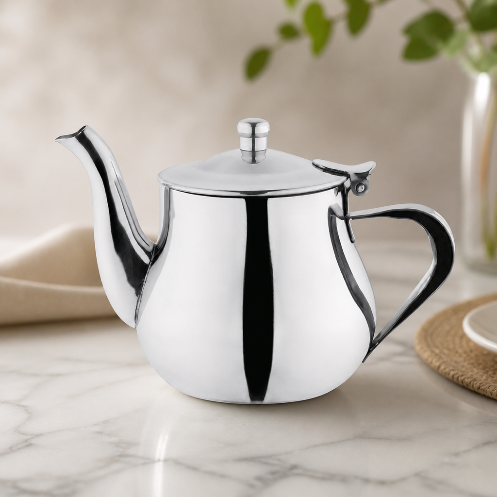 500ml Stainless Steel Teapot for Commercial Catering Use