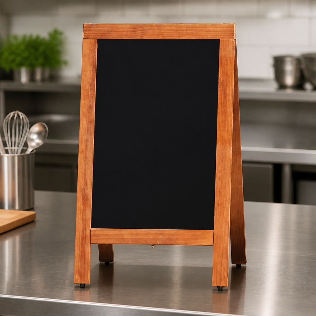 Commercial pavement board for outdoor advertising display 120x80cm