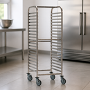 Commercial Racking Trolley 20 Shelves Gastronorm 2/1 Stainless Steel