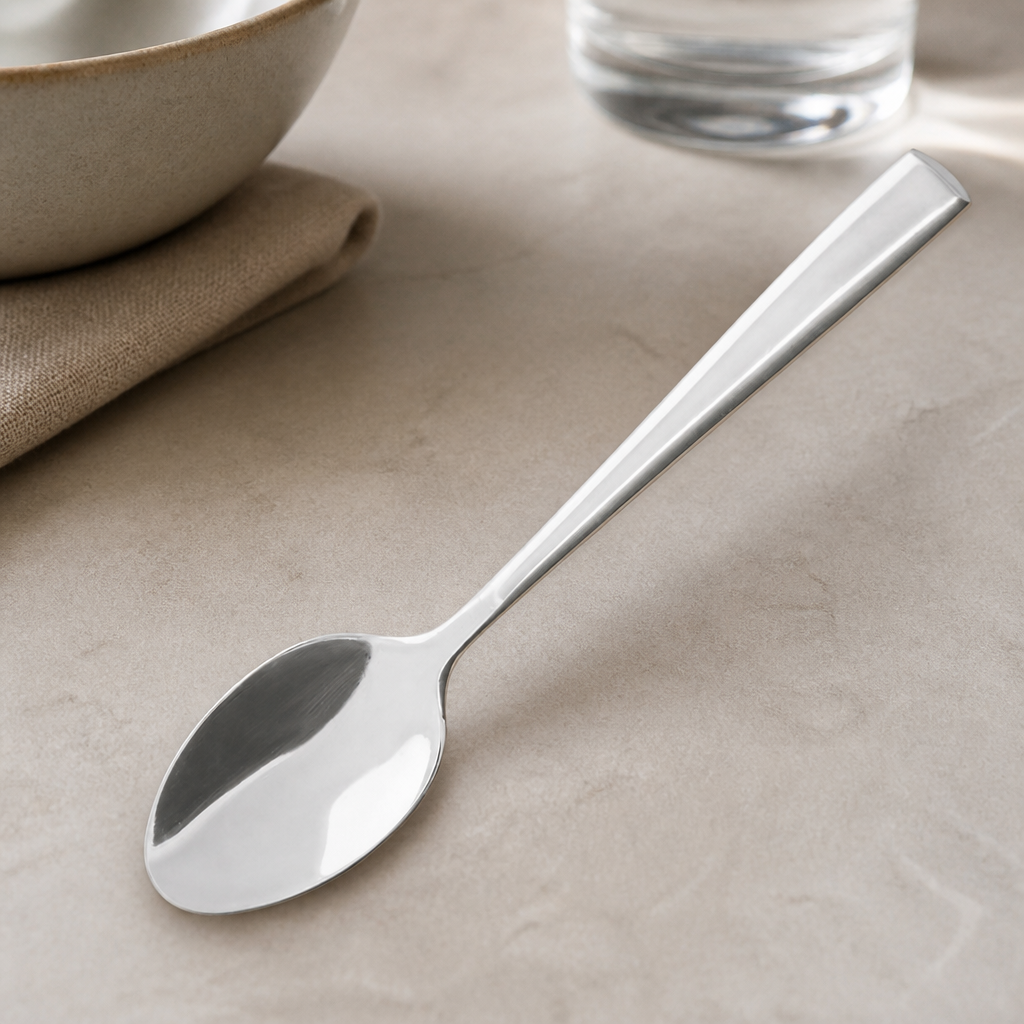 Commercial Stainless Steel Dessert Spoon 12 Pack 173mm