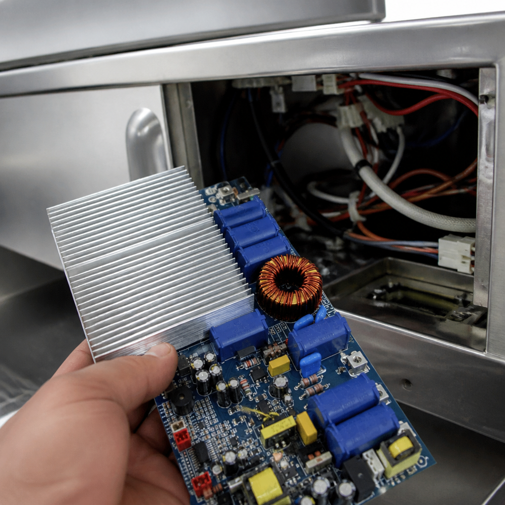 Commercial Boiling Ring Main Board Replacement Part 60x150mm
