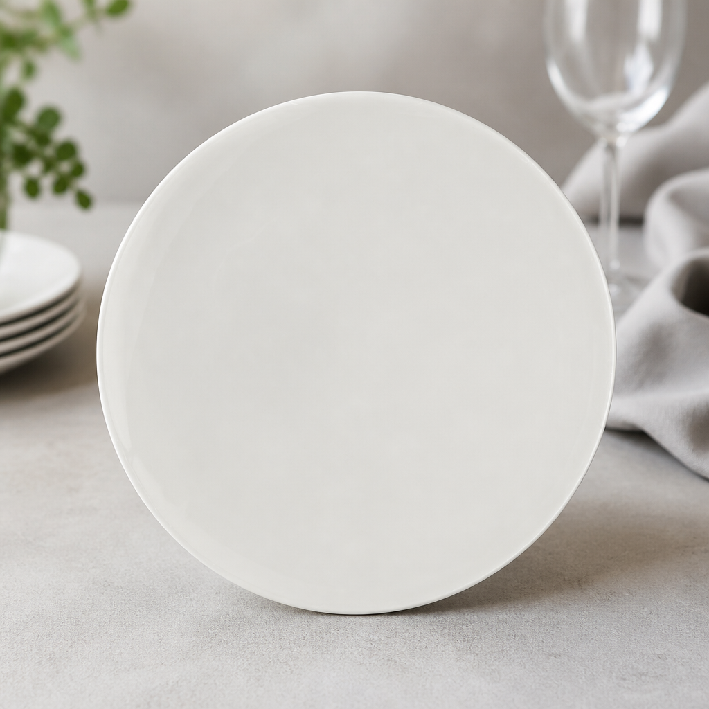260mm Round Elevations Fine China - 12 Pack
