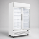 950L Commercial Upright Display Cooler with Light Box