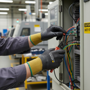 Premium Waterproof Gloves with Nitrile Coating, High Dexterity & Heat Resistance for Precision Work