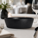 Commercial Ramen Bowls Black 179mm BPA-Free Melamine 12 Pack