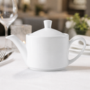 Commercial 412ml Teapot Set - White Vogue Teapots (6 Pack)