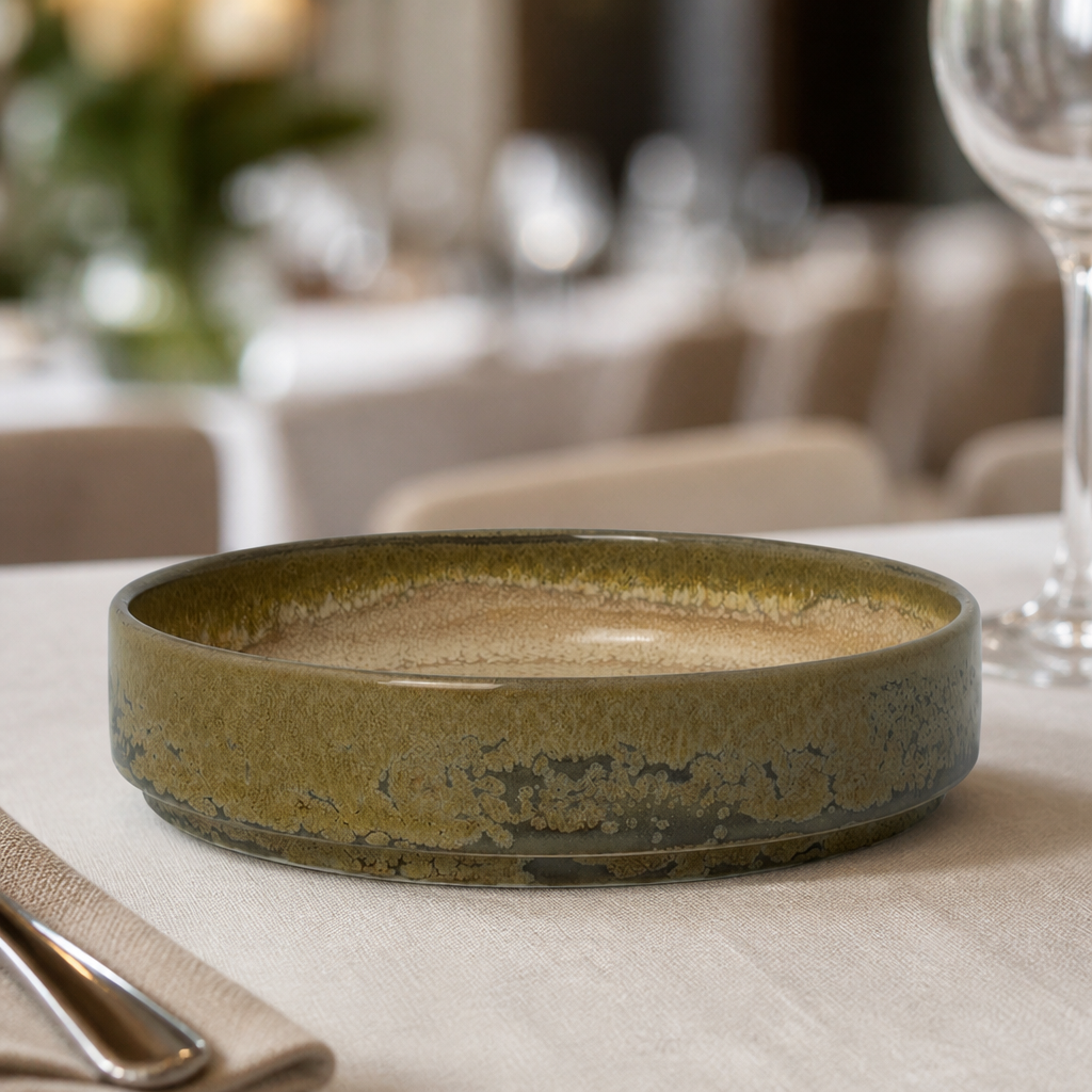 Commercial Round Stacking Trays 135mm for Tapas 12 Pack