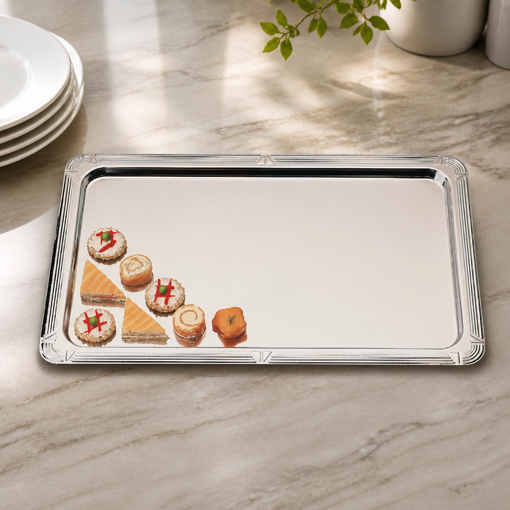 Stainless Steel 1/1 GN Tray for Commercial Catering