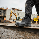 Premium Waterproof Safety Boot with Composite Toe Protection, Energy Absorption, and Slip-Resistant Outsole in Sizes 3-13