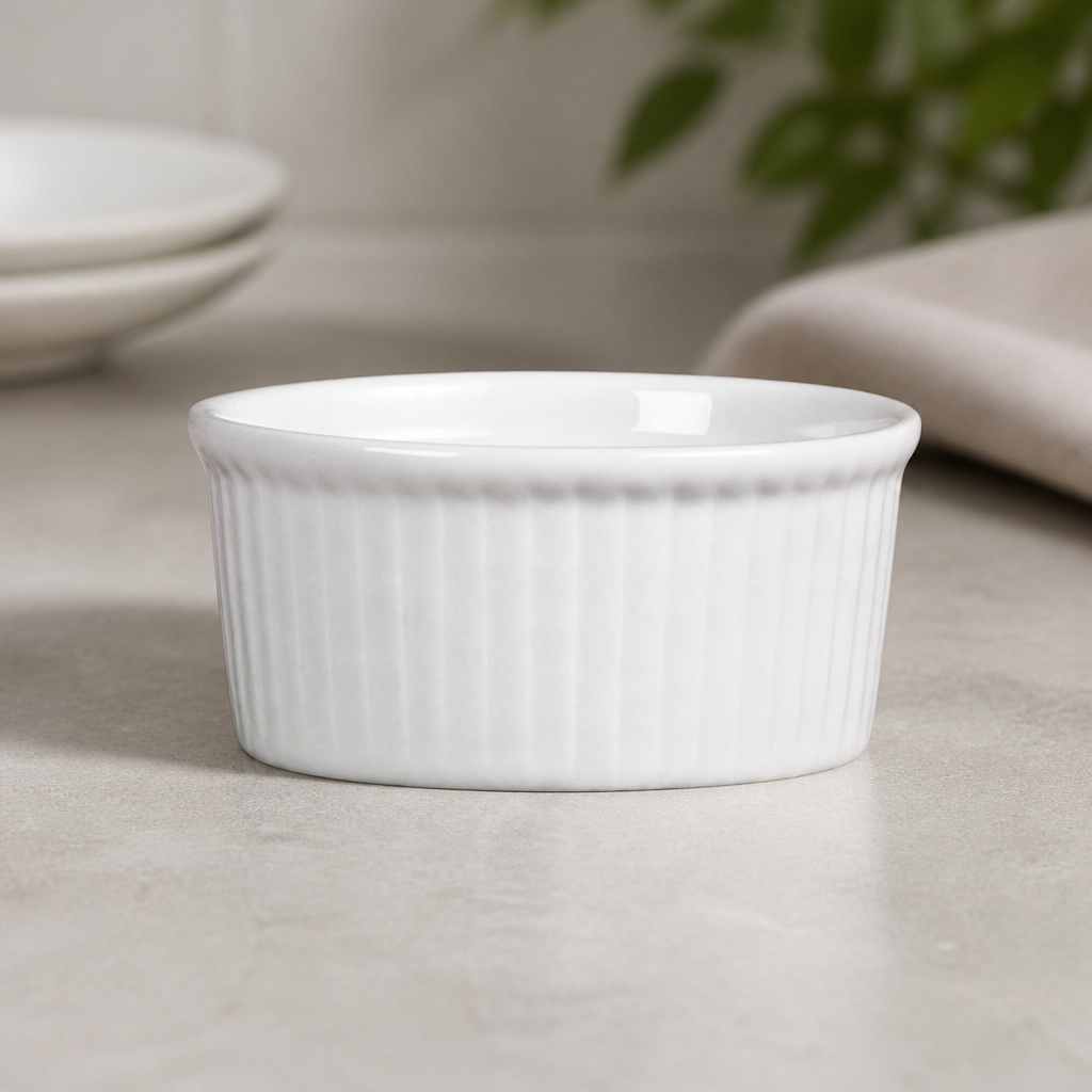 Commercial Souffle Dishes 80mm Ramekins 90ml 12 Pack