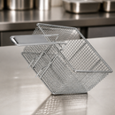 Commercial Fryer Basket 145mm High Iron Construction