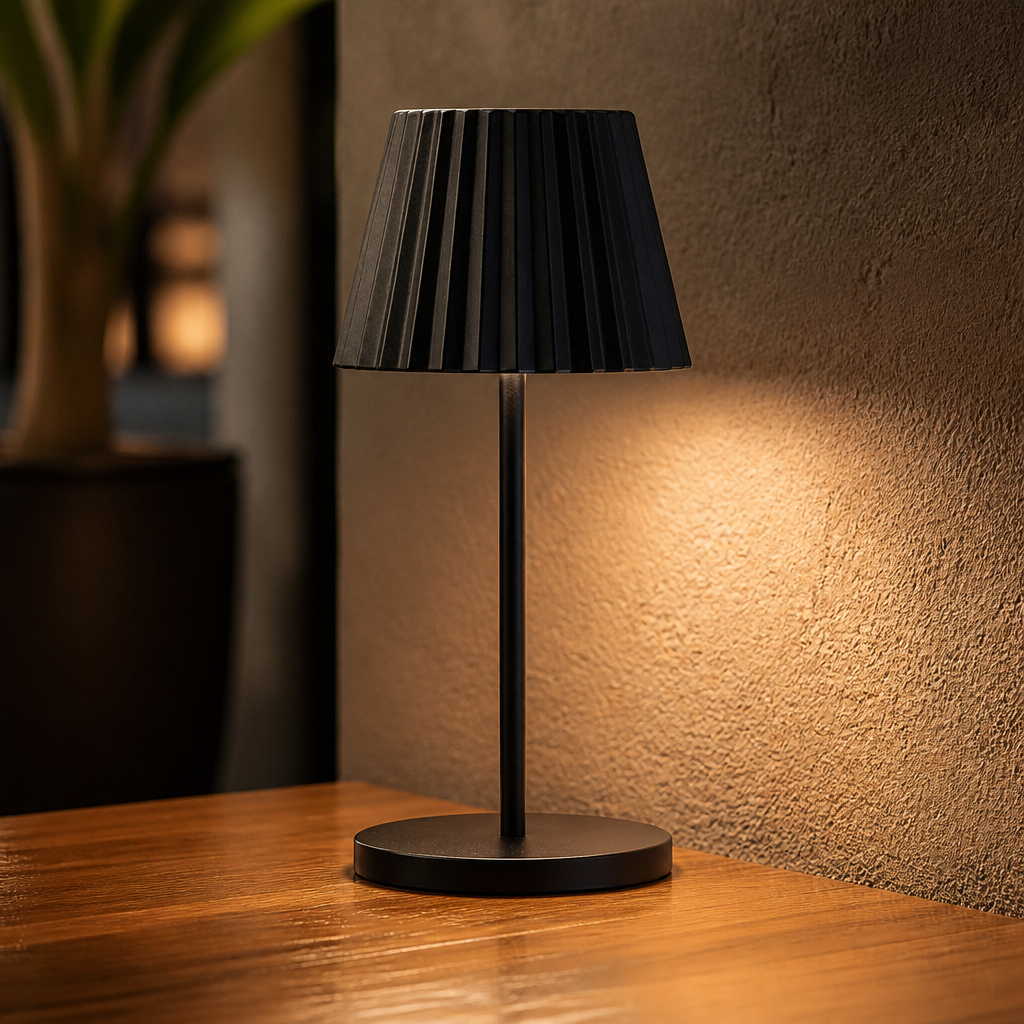 Commercial Cordless Table Lamp 260mm Rechargeable LED Light