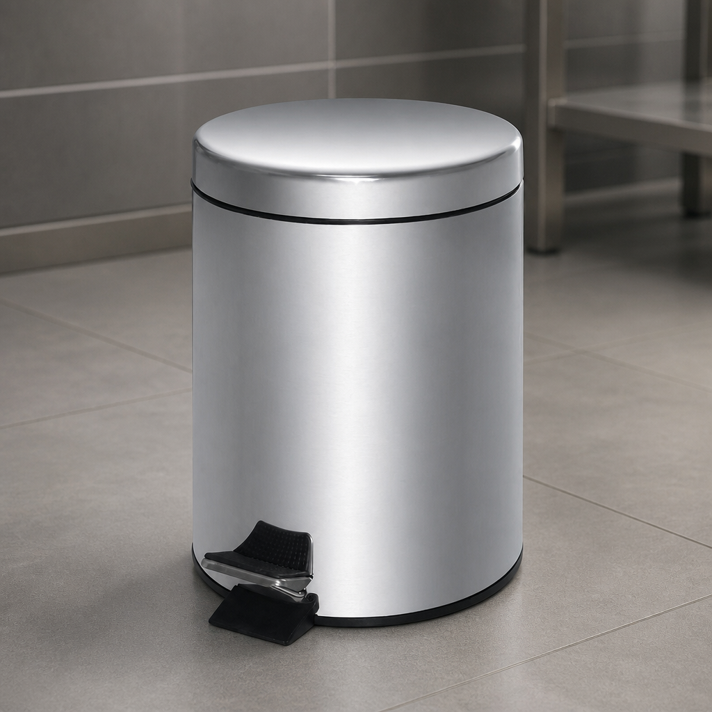 Commercial Stainless Steel Pedal Bin 20Ltr for waste disposal