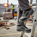 Premium Breathable Safety Shoe with Steel Toecap and Slip-Resistant Outsole, Flexible Design for Comfort and Durability in Sizes 3-13