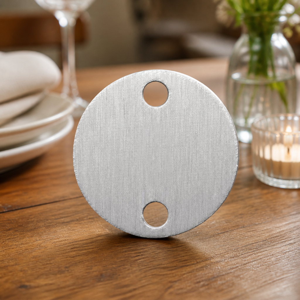 Commercial Table Number Holders Set 6-10 Stainless Steel