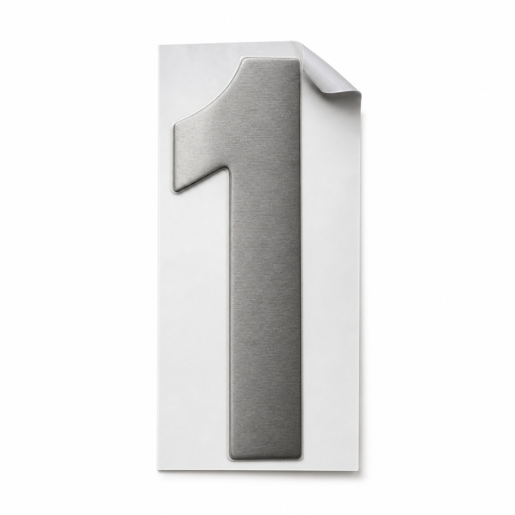 230mm Self Adhesive Number Labels for Aisle Marking
