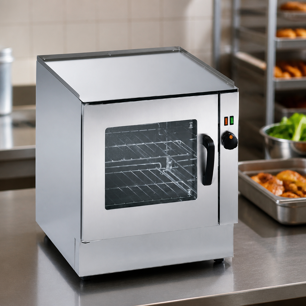Commercial Electric Oven 600mm Double Glazed Glass Door