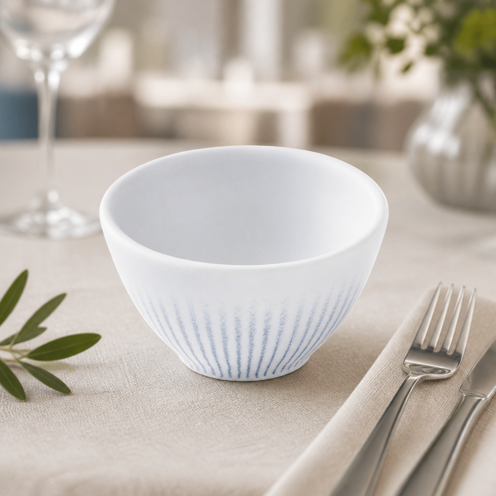 Commercial Blue Dipping Pots 85mm 0.12 Ltr 12 Pack