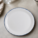 Commercial Melamine Coupe Plates 254mm - 12 Pack