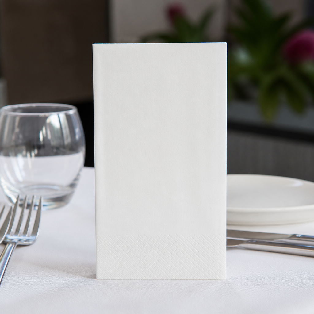 Commercial Recyclable Dinner Napkins 40x40cm 3ply 1000 Pack