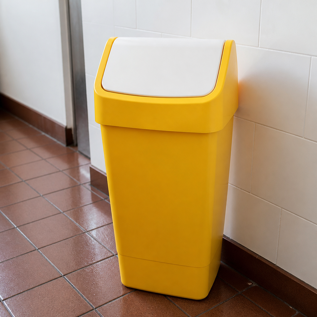 50L Commercial Swing Top Bin for waste management
