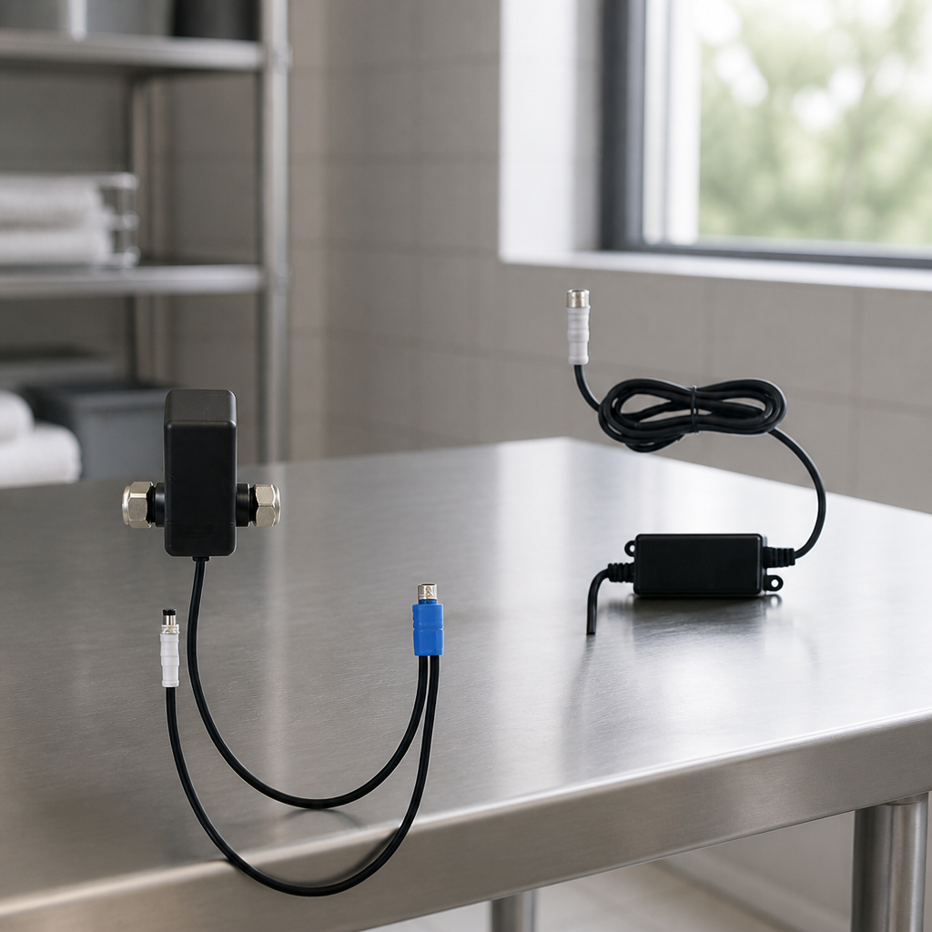 Commercial Antimicrobial Single Station Mains Kit for Taps