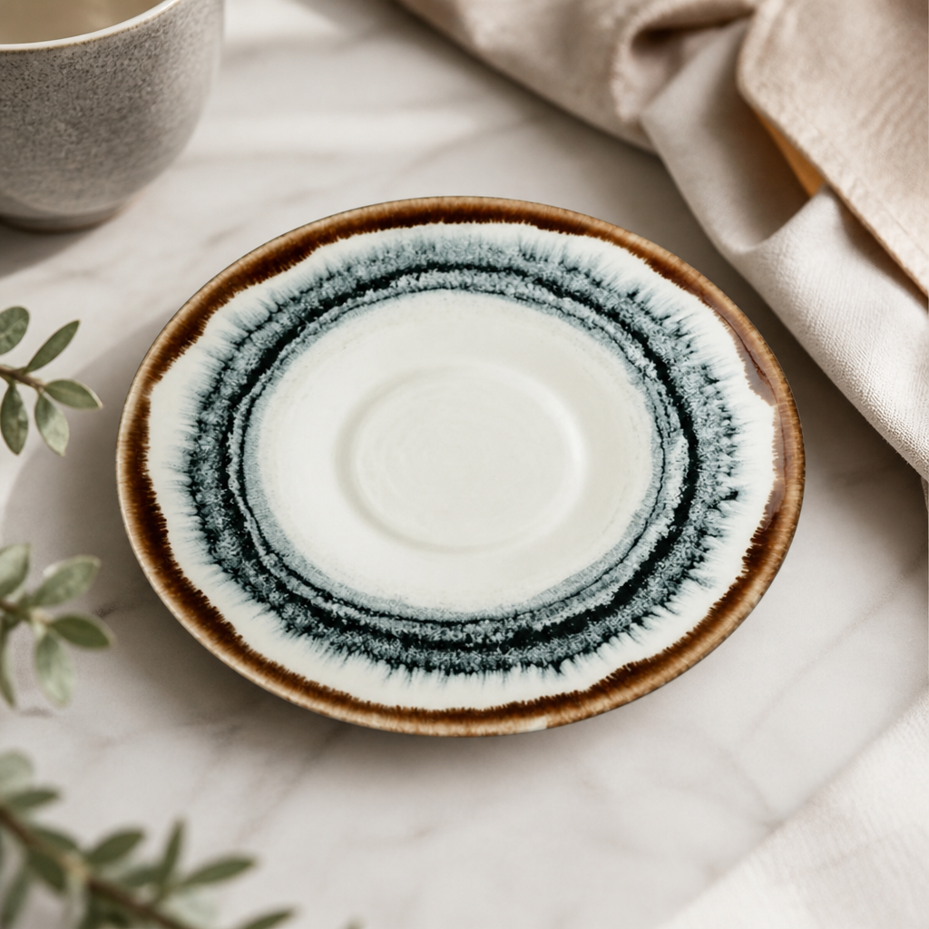 Commercial Espresso Saucers 118mm Dishwasher Safe 12 Pack