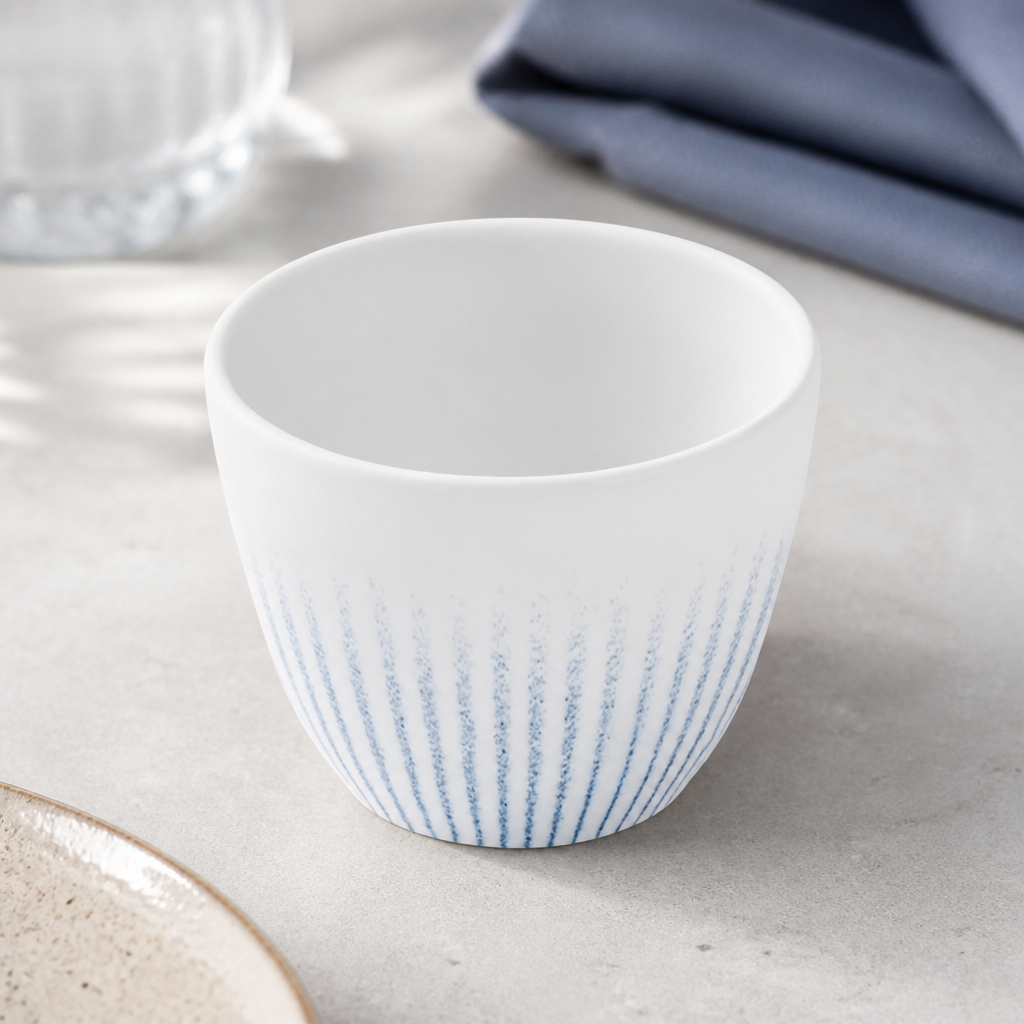 Commercial Chip Cups 100mm 0.33 Ltr Ceramic 12 Pack