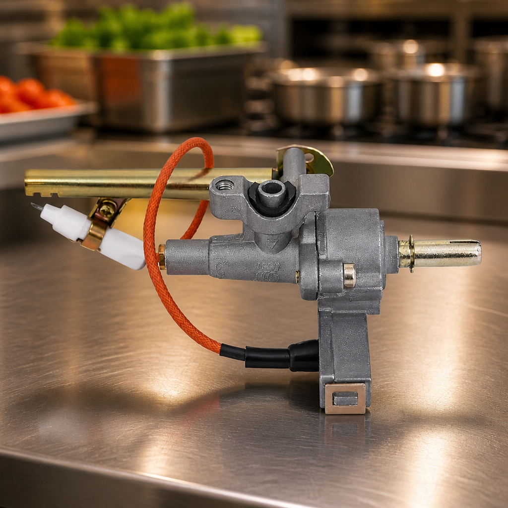 Commercial Replacement Valve for Side Burner Gas Barbecue