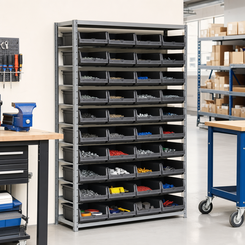 24 Single Tray Storage Frame with Trays