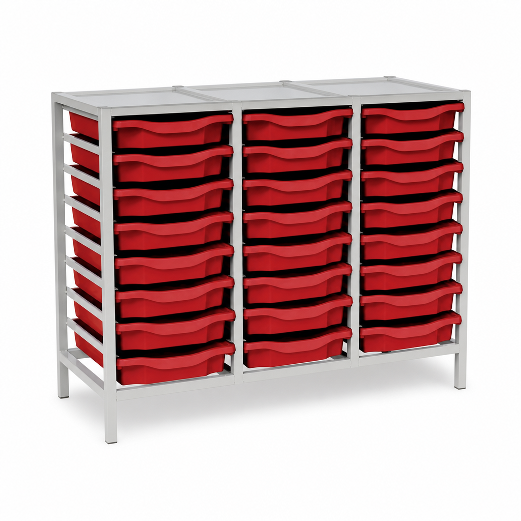 24 Single Tray Storage Frame with Trays